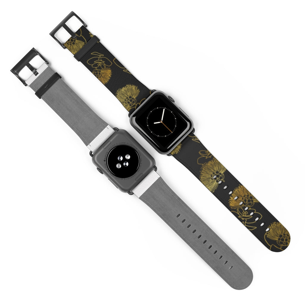 Ohi'a Lehua - Apple Watch Band - LEIOHU DESIGNS