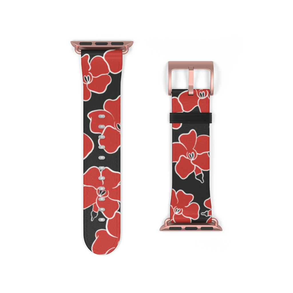 Retro Puakenikeni - Apple Watch Band - LEIOHU DESIGNS