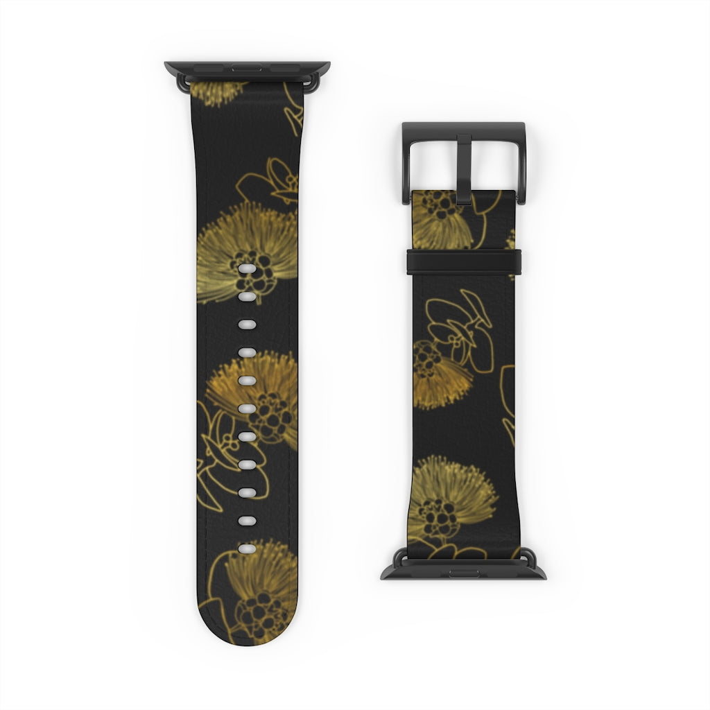 Ohi'a Lehua - Apple Watch Band - LEIOHU DESIGNS