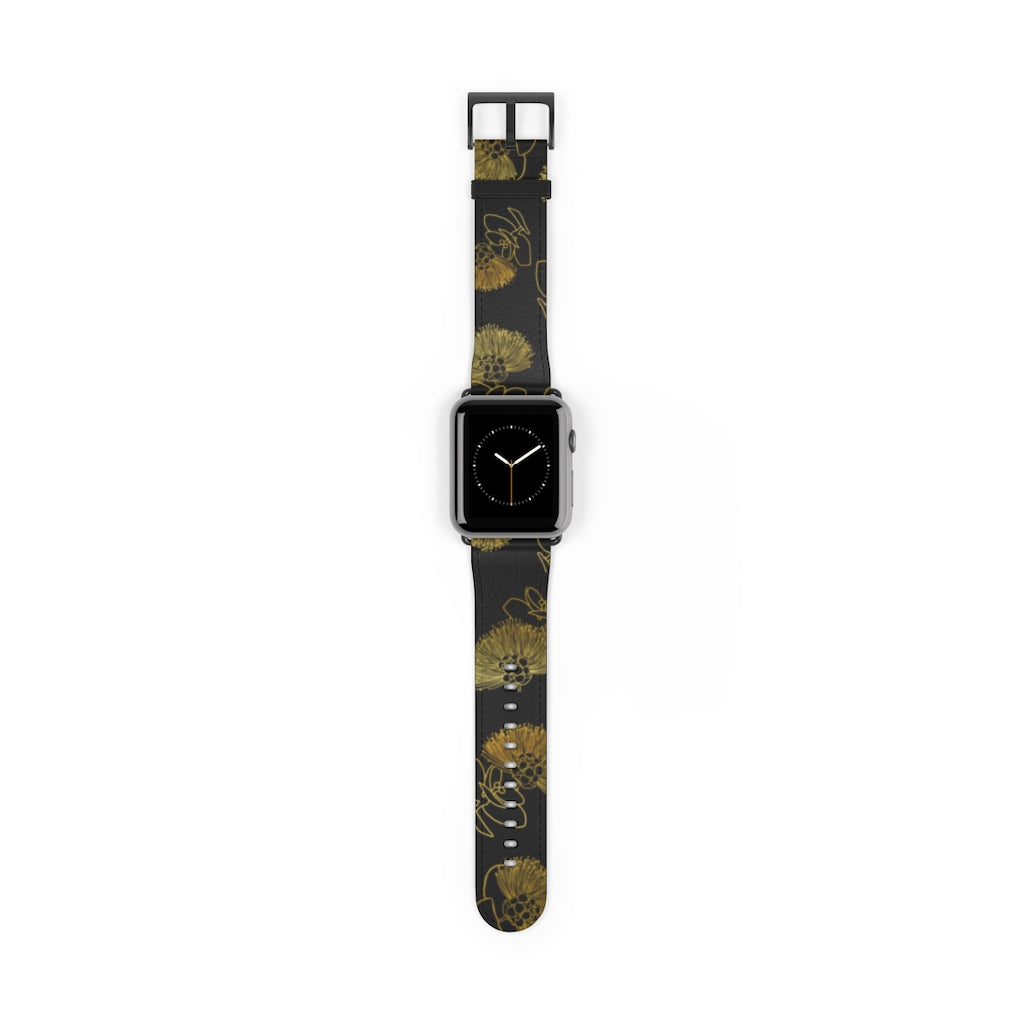 Ohi'a Lehua - Apple Watch Band - LEIOHU DESIGNS