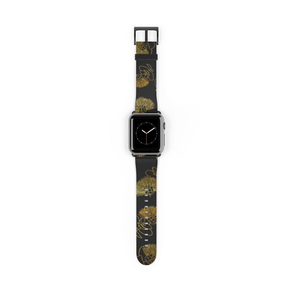 Ohi'a Lehua - Apple Watch Band - LEIOHU DESIGNS