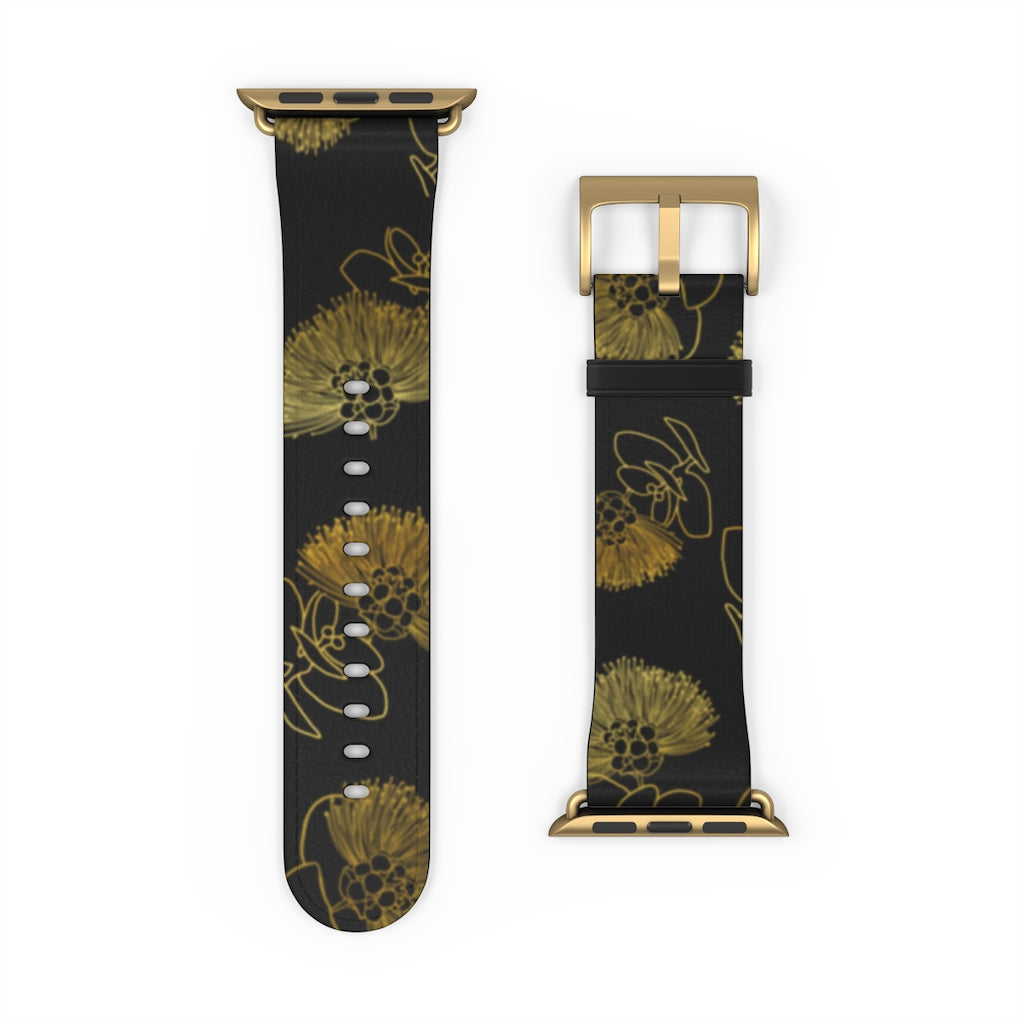 Ohi'a Lehua - Apple Watch Band - LEIOHU DESIGNS