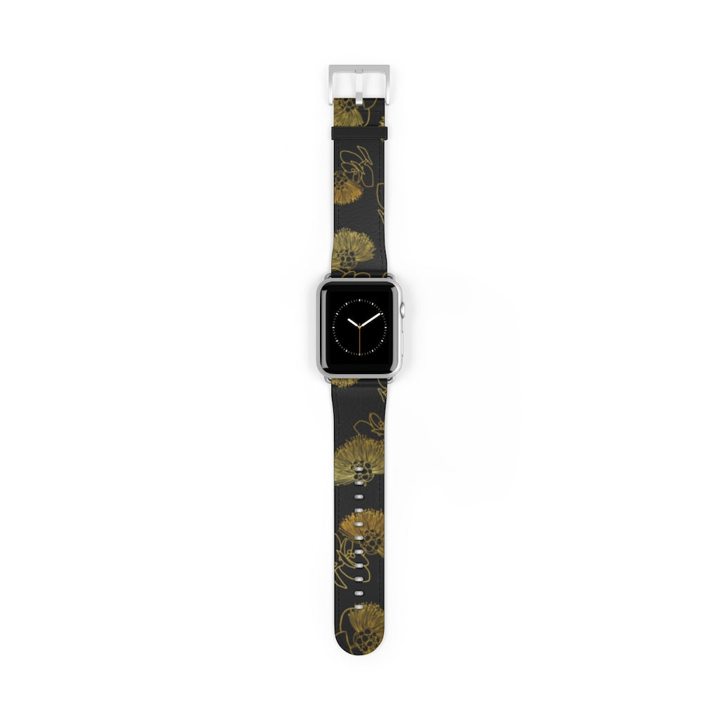 Ohi'a Lehua - Apple Watch Band - LEIOHU DESIGNS