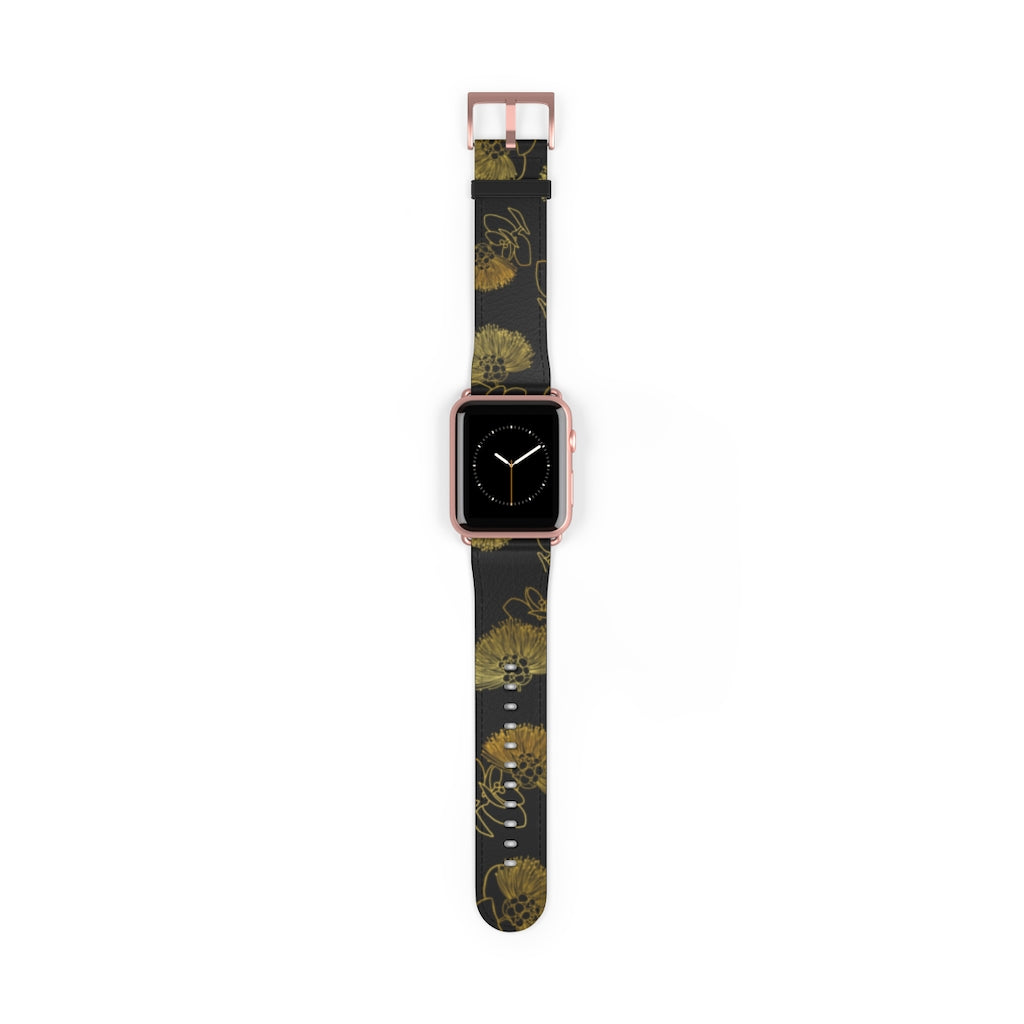 Ohi'a Lehua - Apple Watch Band - LEIOHU DESIGNS