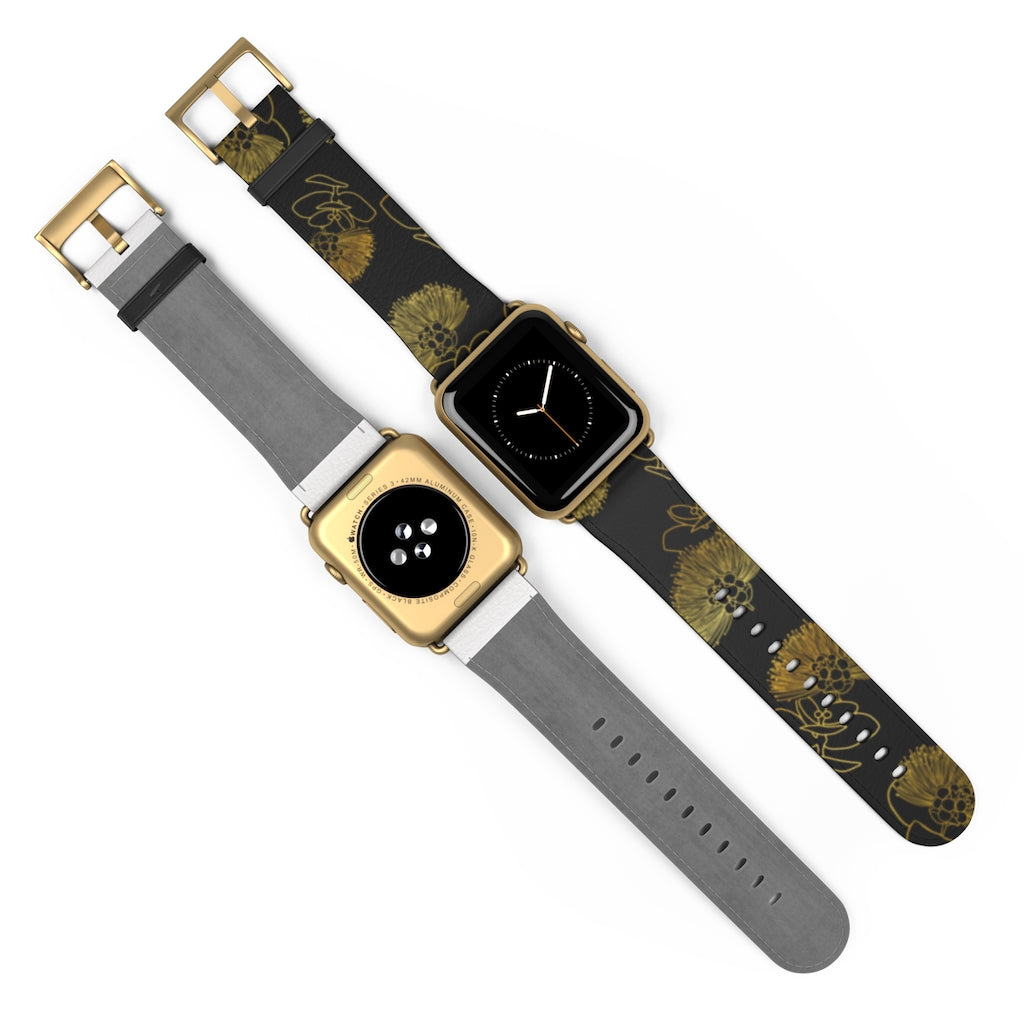 Ohi'a Lehua - Apple Watch Band - LEIOHU DESIGNS