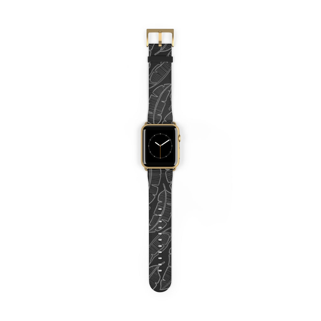 Mai'a - 'Ele'ele - Apple Watch Band - LEIOHU DESIGNS