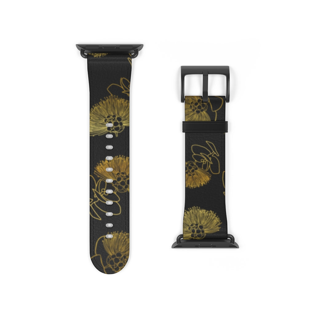 Ohi'a Lehua - Apple Watch Band - LEIOHU DESIGNS