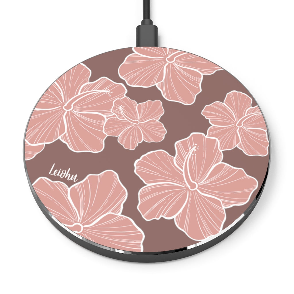 Hibiscus Dream - Wireless Charger - LEIOHU DESIGNS