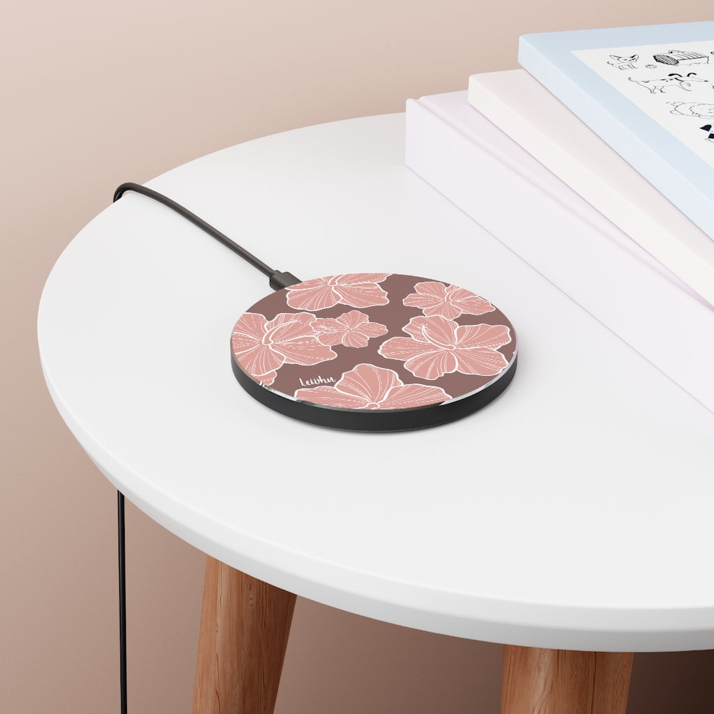 Hibiscus Dream - Wireless Charger - LEIOHU DESIGNS