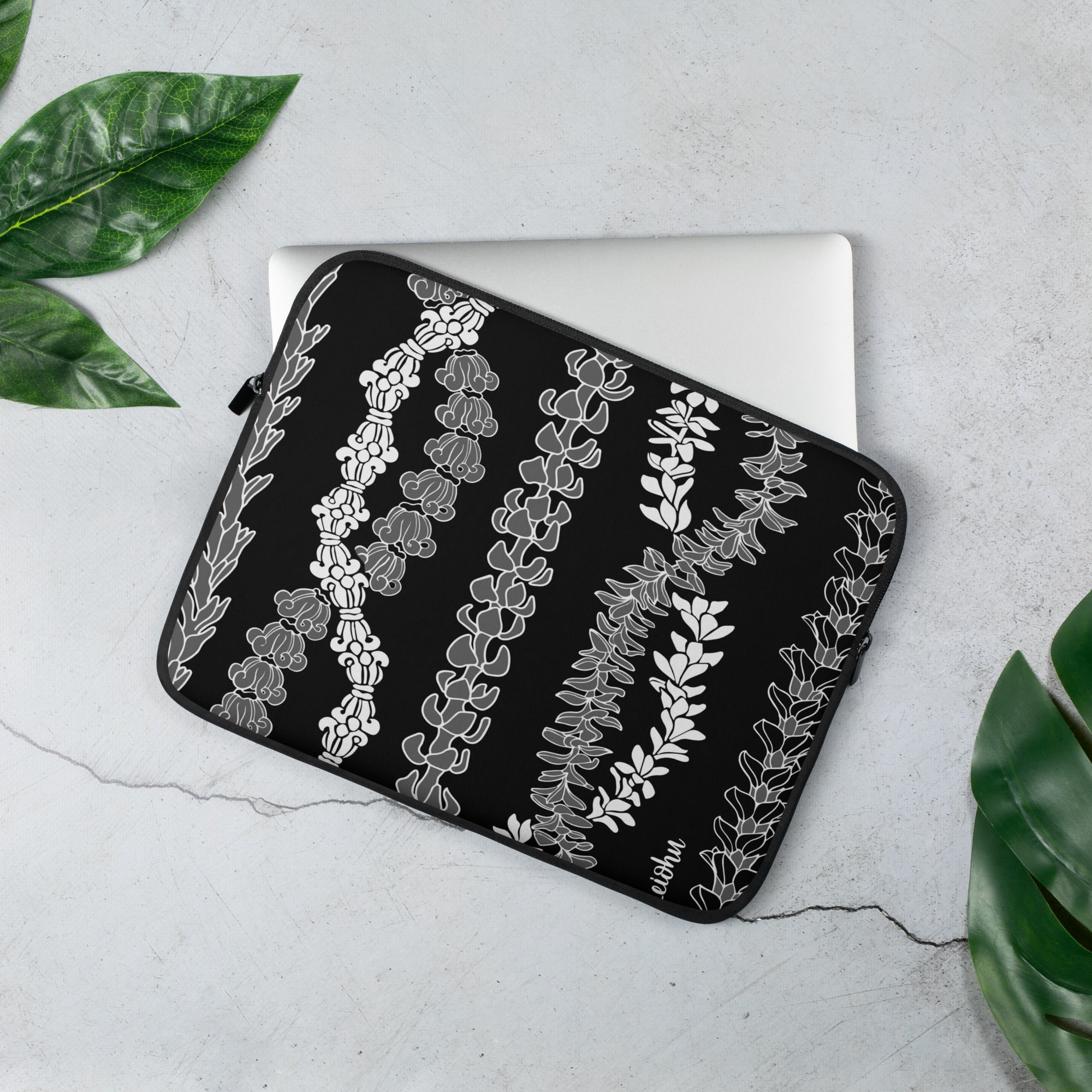 Forever Lei 'Ele'ele - Laptop Sleeve - LEIOHU DESIGNS