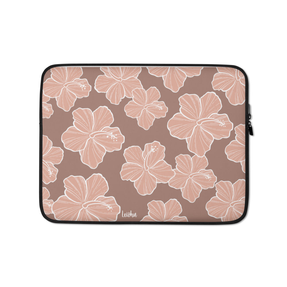 Hibiscus Dream - Laptop Sleeve - LEIOHU DESIGNS