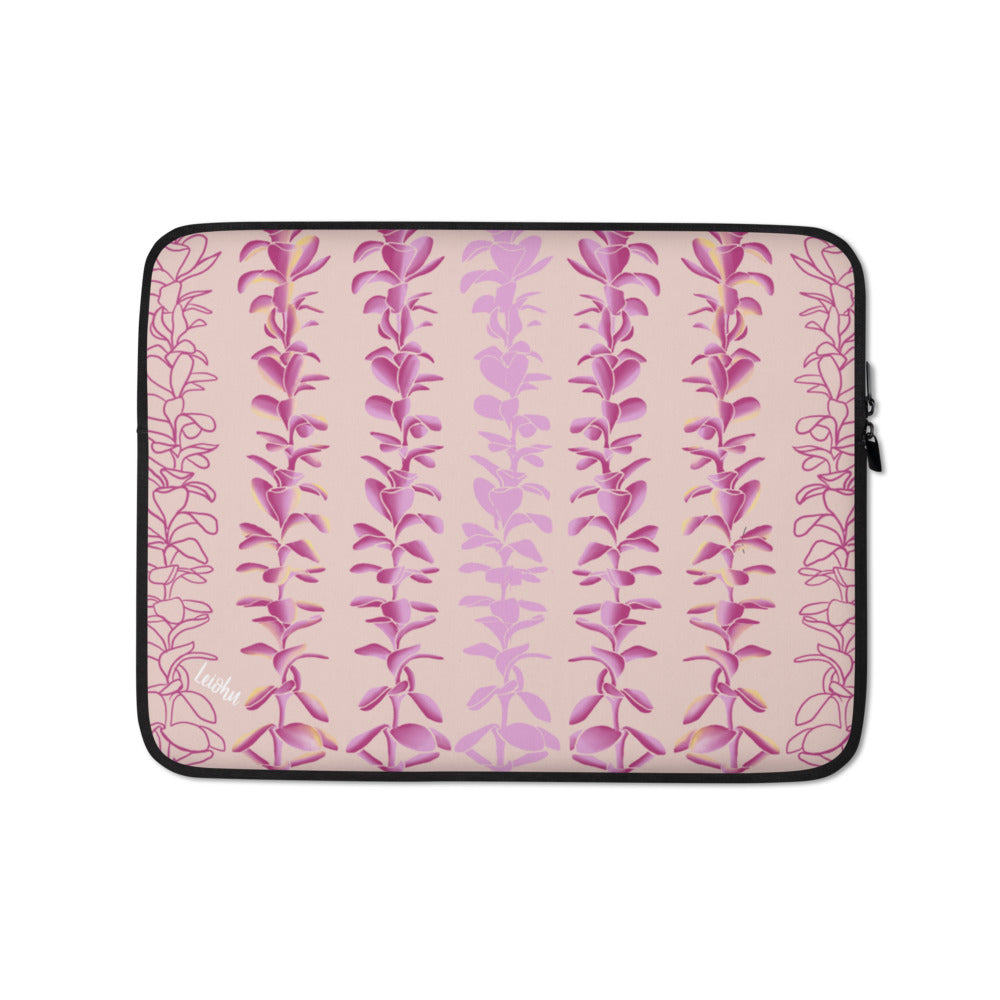 Pua Melia Lei - Laptop Sleeve - LEIOHU DESIGNS