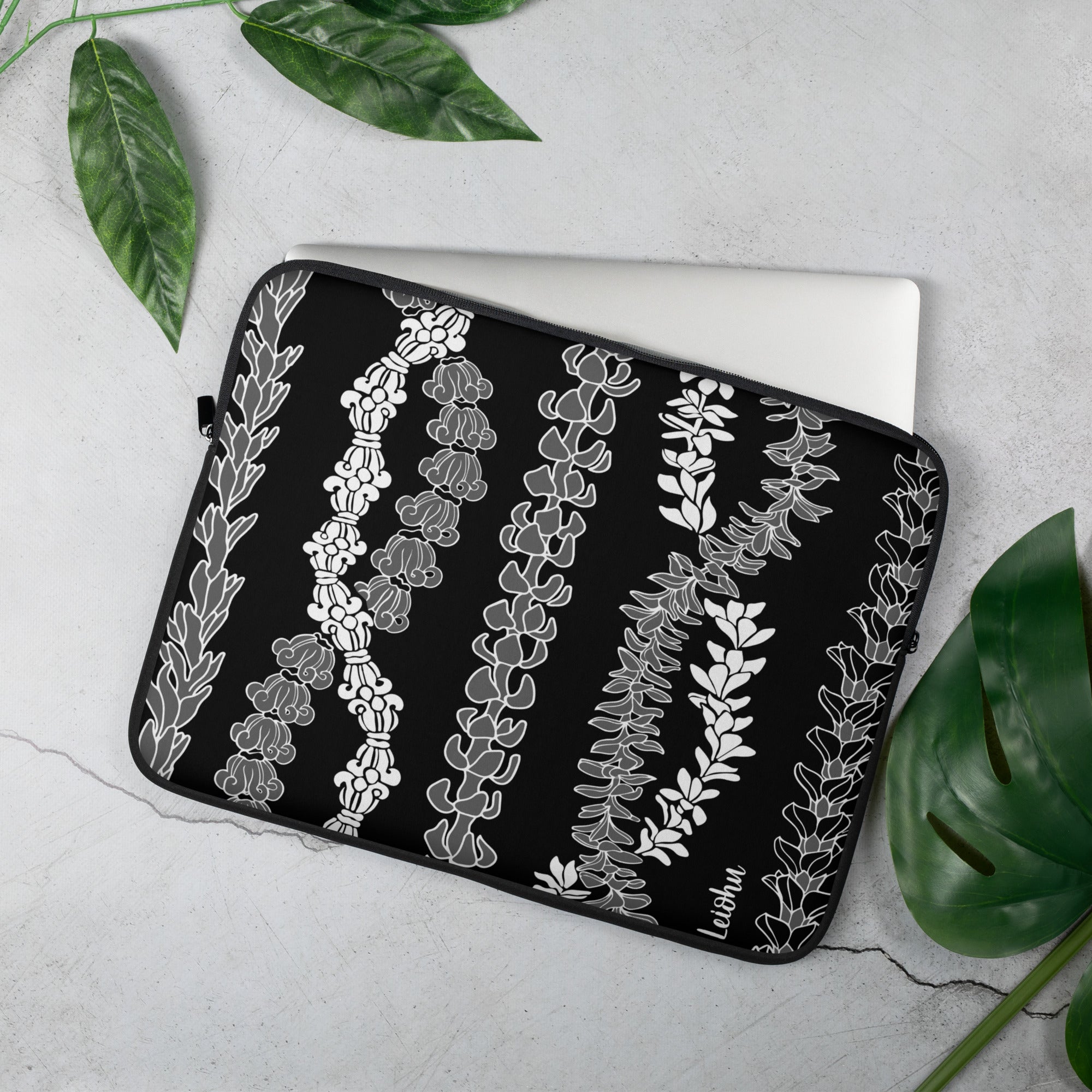 Forever Lei 'Ele'ele - Laptop Sleeve - LEIOHU DESIGNS