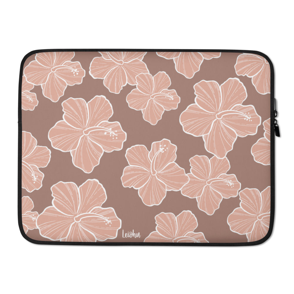 Hibiscus Dream - Laptop Sleeve - LEIOHU DESIGNS