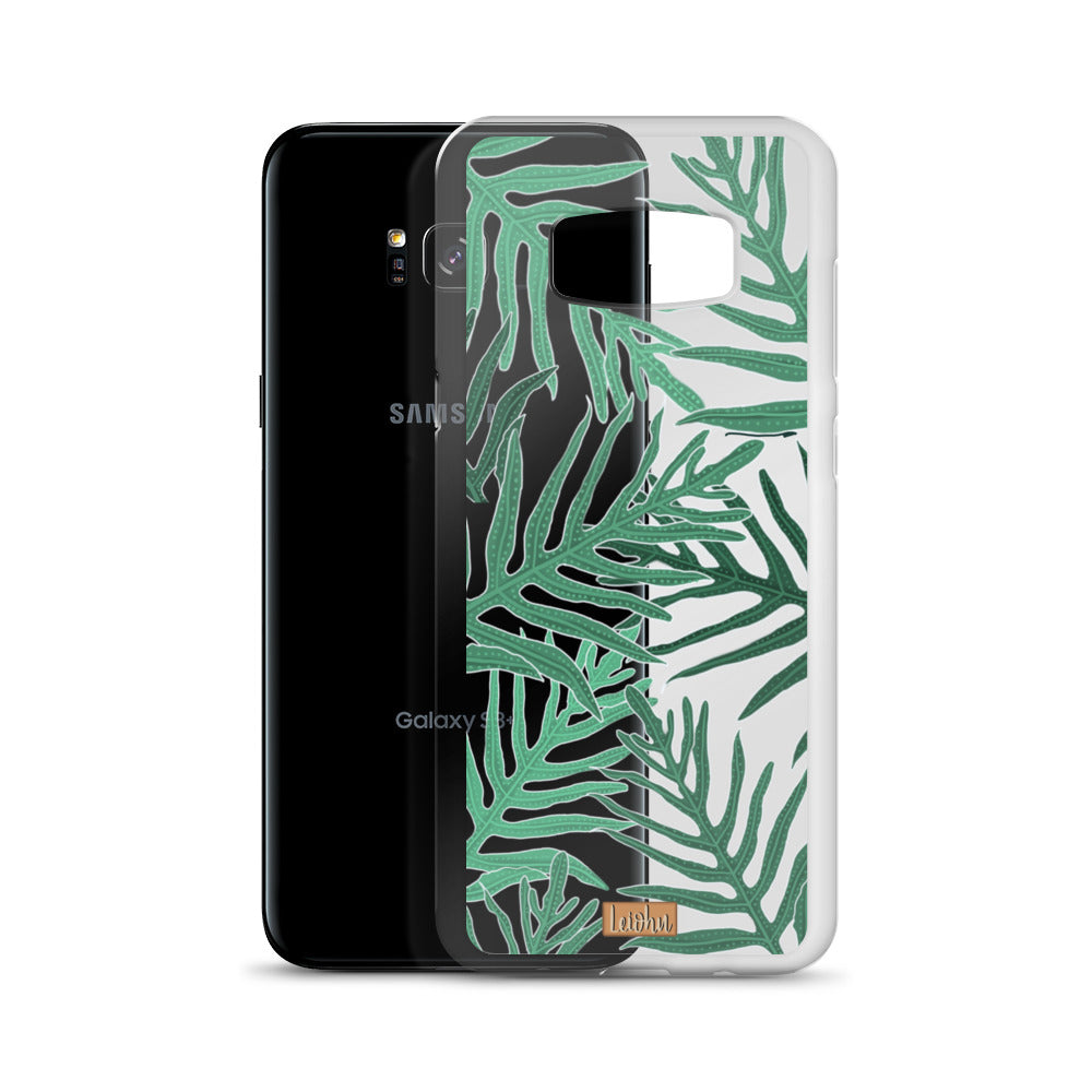 Laua'e - Clear case - Samsung - LEIOHU DESIGNS