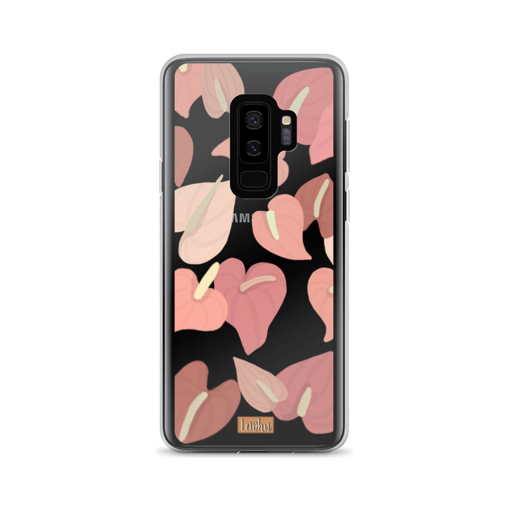 Anthurium - Clear case - Samsung - LEIOHU DESIGNS