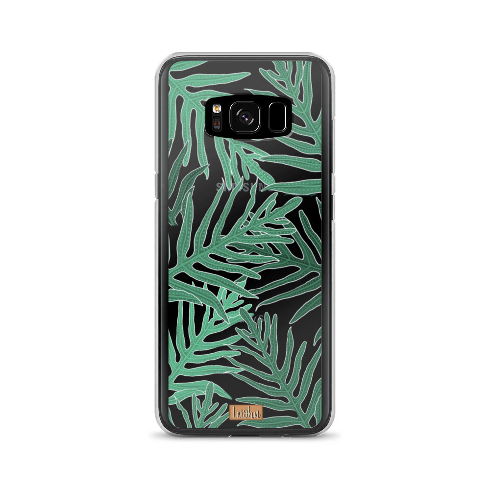 Laua'e - Clear case - Samsung - LEIOHU DESIGNS