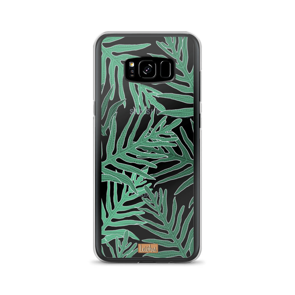 Laua'e - Clear case - Samsung - LEIOHU DESIGNS