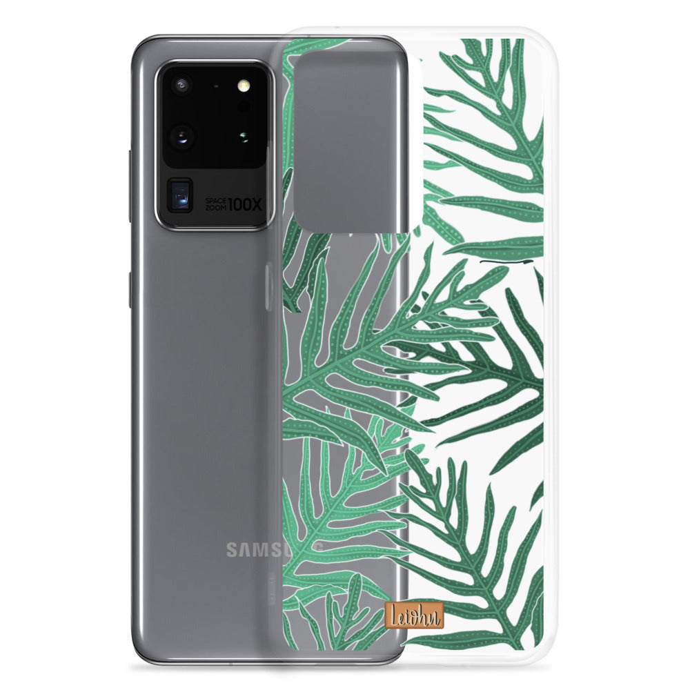 Laua'e - Clear case - Samsung - LEIOHU DESIGNS