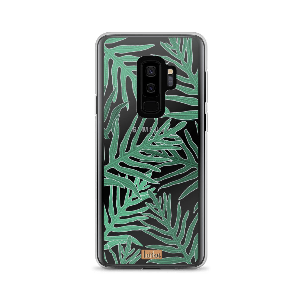 Laua'e - Clear case - Samsung - LEIOHU DESIGNS