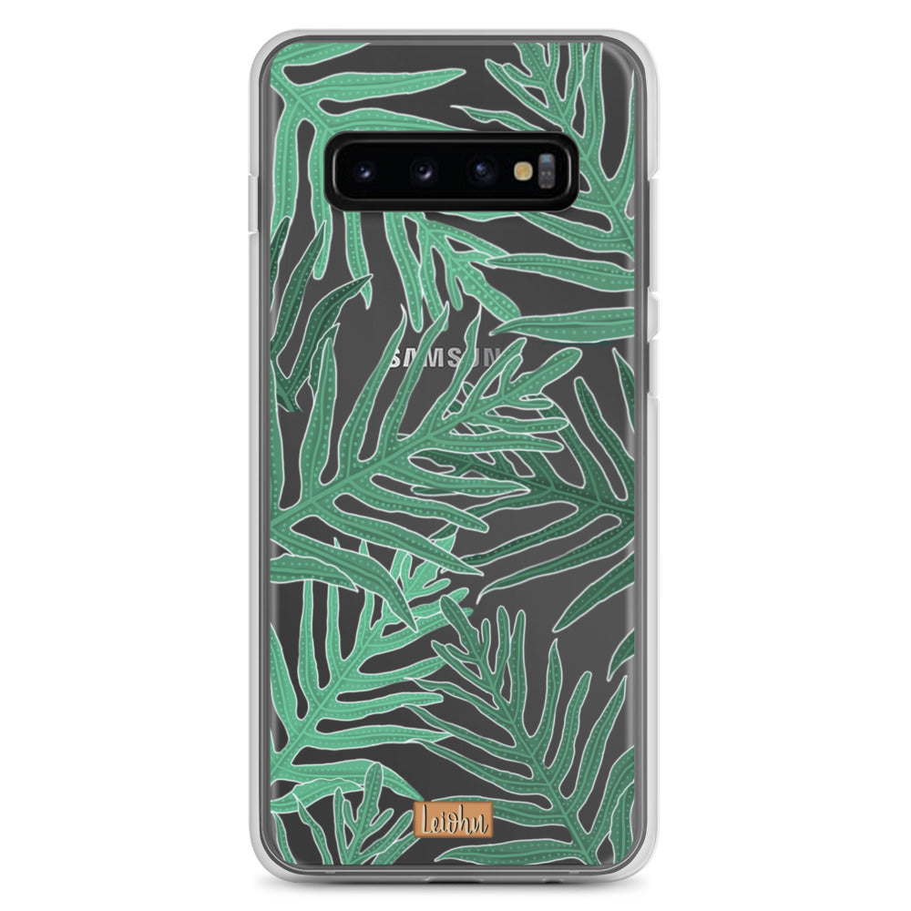 Laua'e - Clear case - Samsung - LEIOHU DESIGNS